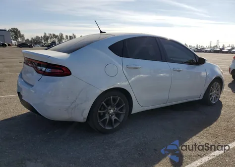 2016 Dodge Dart Se from USA, damaged, VIN 1C3CDFAA9GD533645